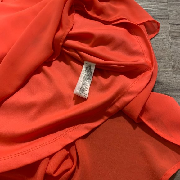 ⭐2/$20 Forever 21 | Women's Bright Pink Evening Cocktail Dress Size Medium - Picture 6 of 7